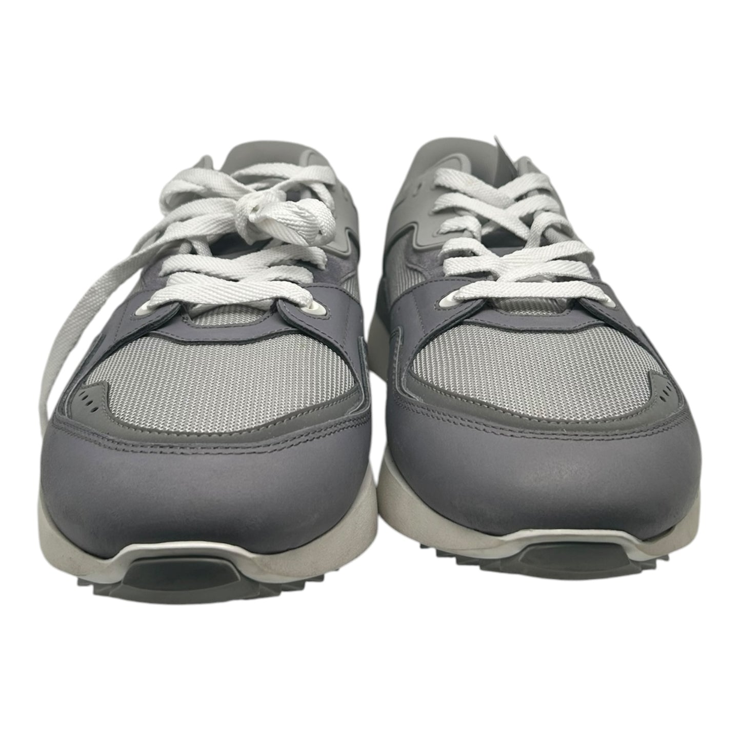 PREOWNED DIOR B29 GREY MESH SUEDE SIZE 45 (12US)
