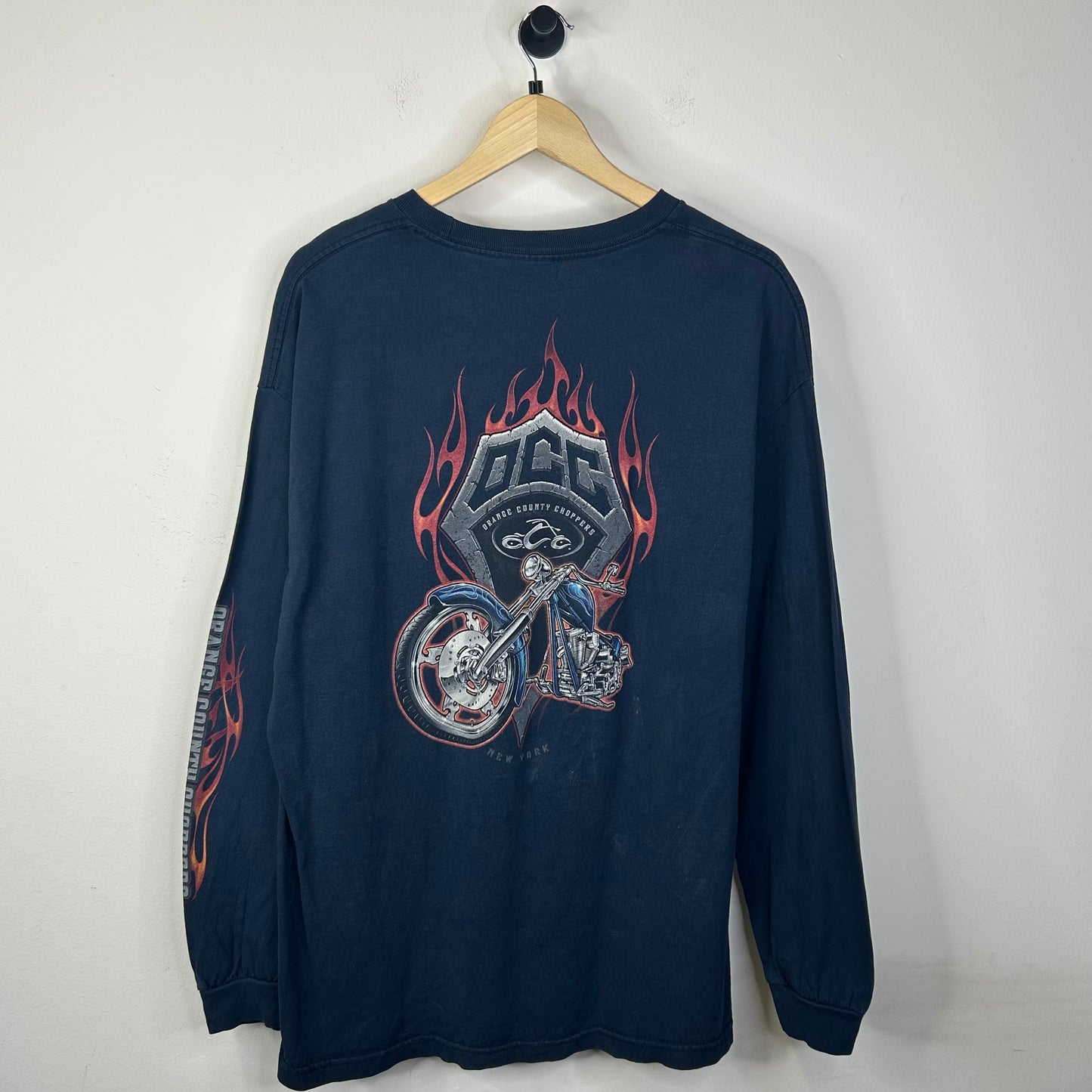 ORANGE COUNTY CHOPPERS NEW YORK FLAME LONG SLEEVE