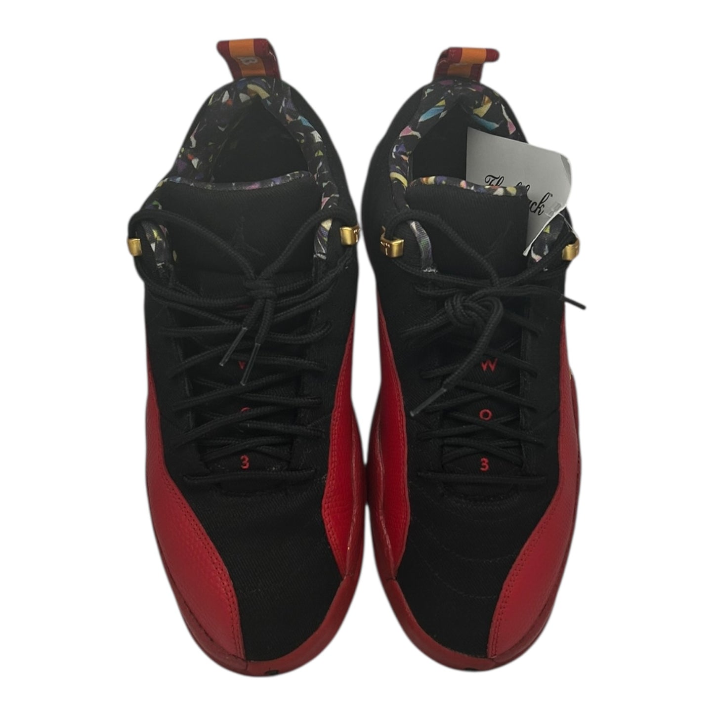 PREOWNED JORDAN 12 LOW SUPERBOWL SZ9.5