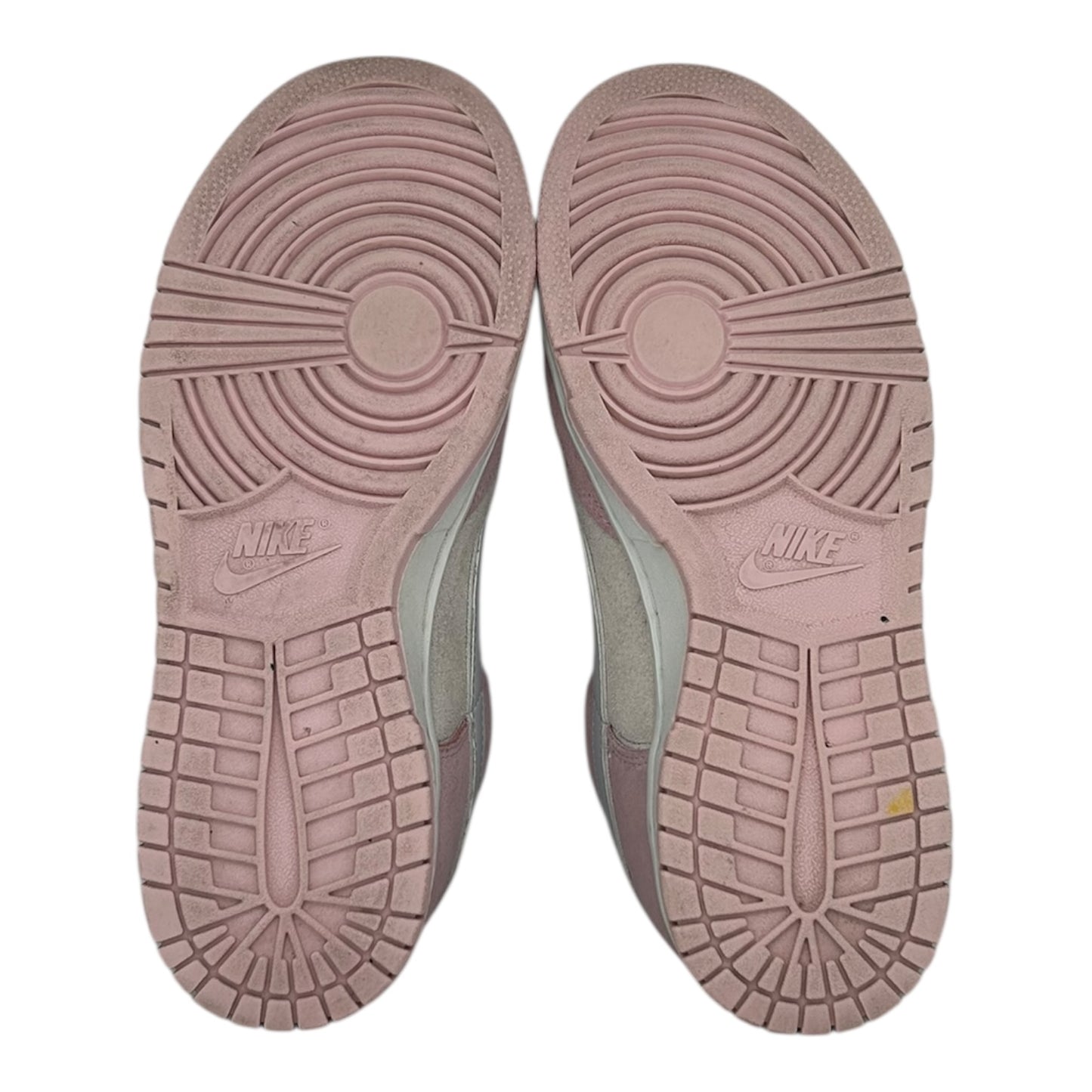 PREOWNED WOMENS NIKE DUNK LOW PINK/WHITE
