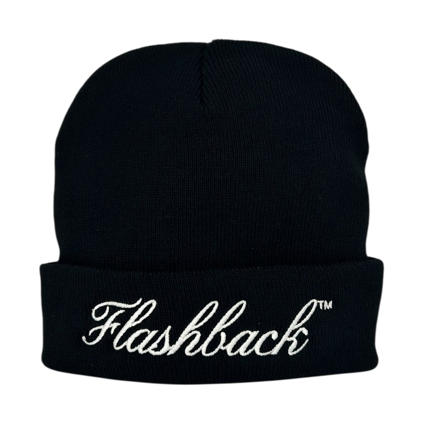 FLASHBACK BLACK WHITE SCRIPT BUTTERFLY EFFECT BEANIE