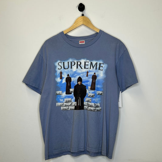 SUPREME LEVITATION TEE SLATE BLUE