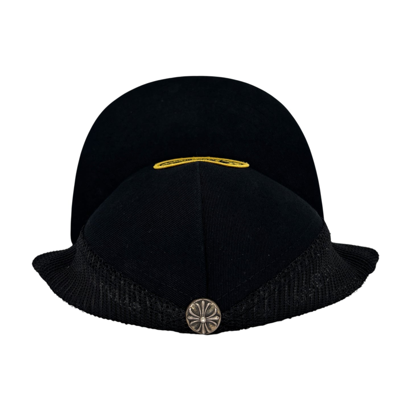 CHROME HEARTS YELLOW CROSS TRUCKER