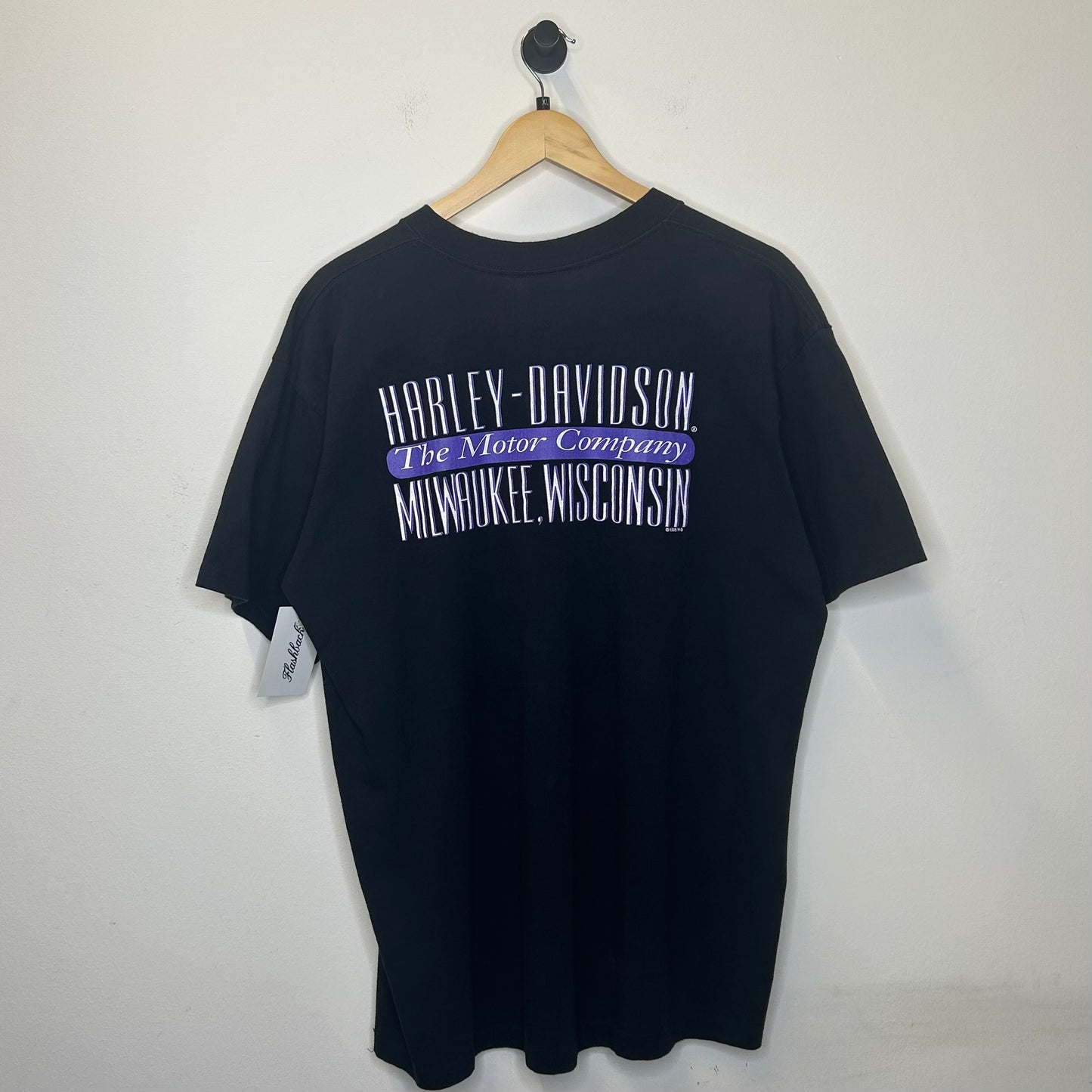 1995 HARLEY DAVIDSON EVOLOUTION REVOLUTION LIGHTNING TEE