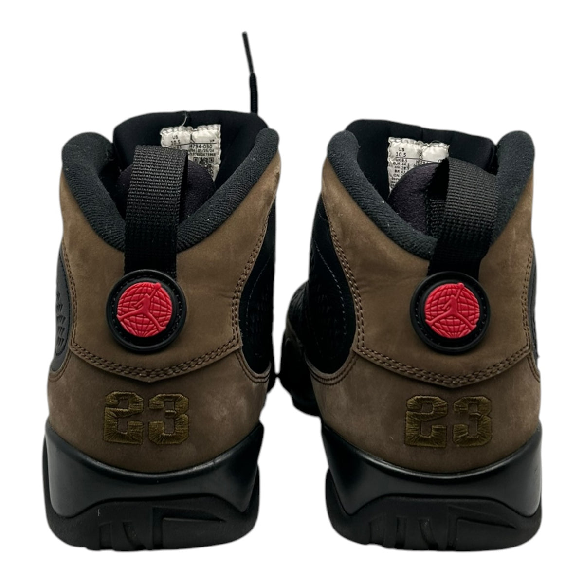 PREOWNED JORDAN 9 OLIVE 2024 NO INSERTS