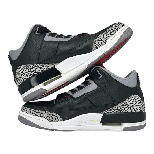 PREOWNED AIR JORDAN 3 BLACK CEMENT