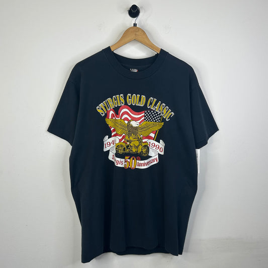 STURGIS GOLD CLASSIC 50TH ANNIVERSARY TEE
