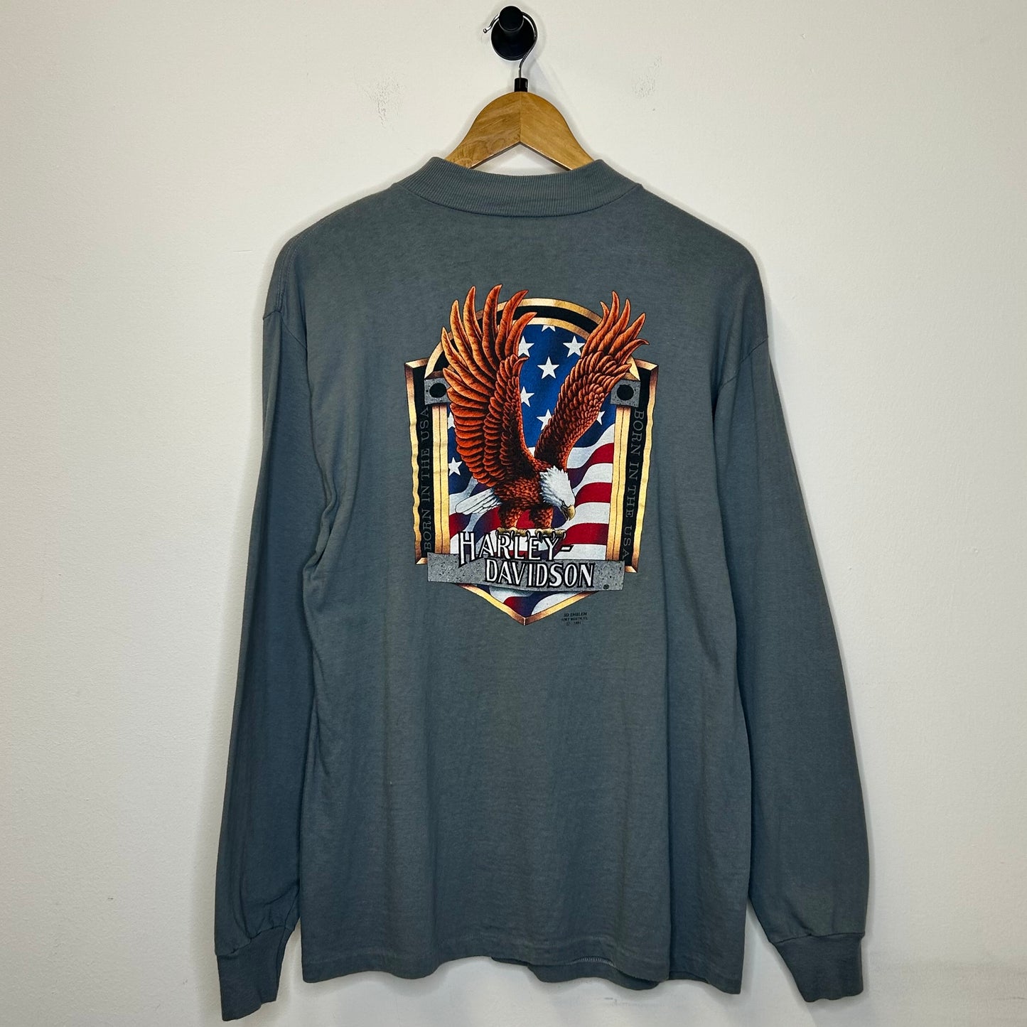 HARLEY DAVIDSON BORN IN THE USA FORT WORTH