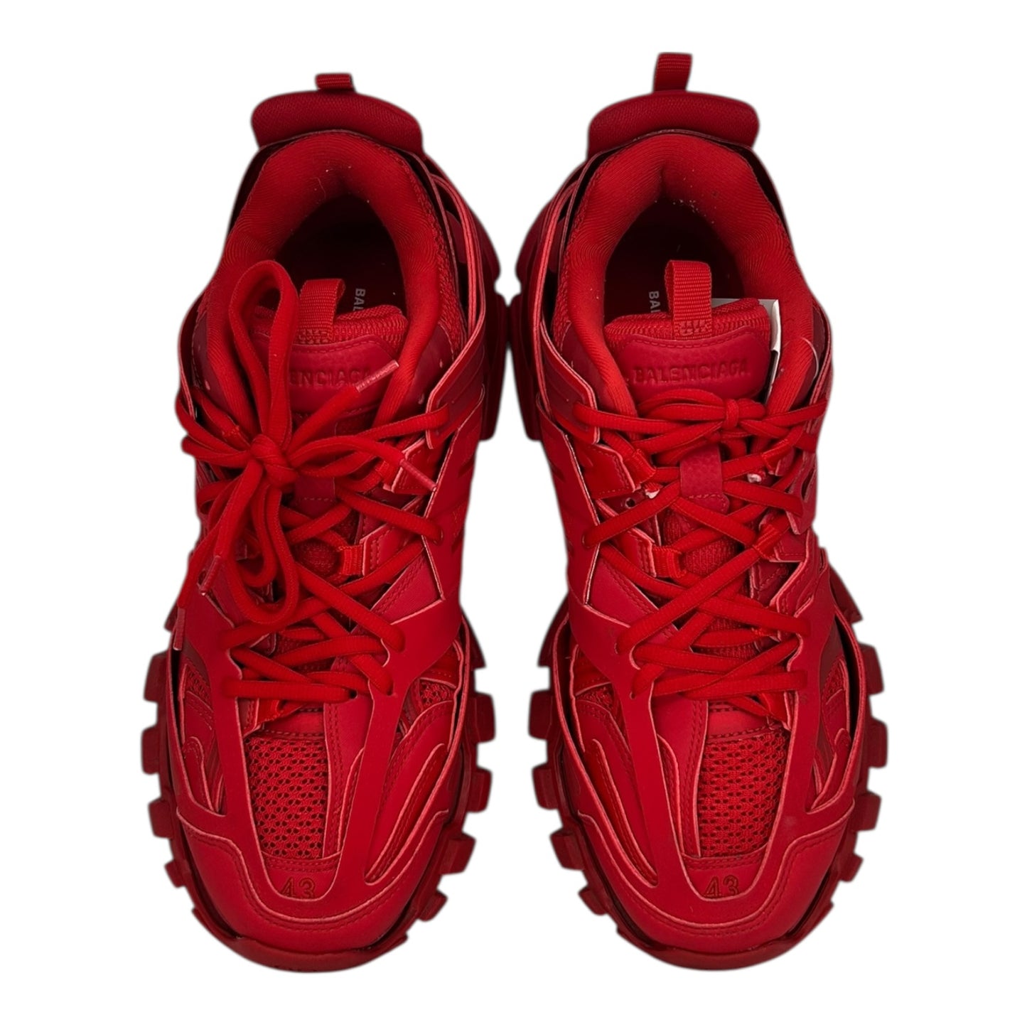PREOWNED BALENCIAGA TRACK MALBORO RED