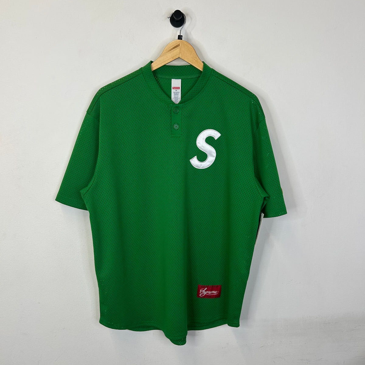 GREEN SUPREME BASEBALL JERSEY