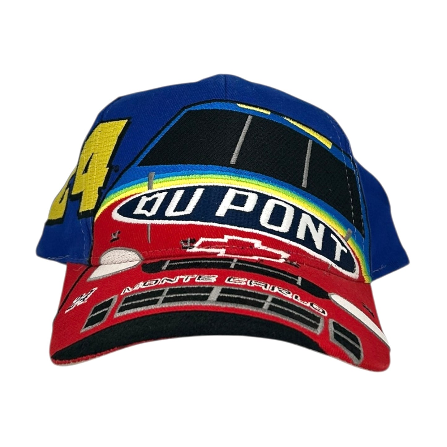 NASCAR DUPONT MONTE CARLO RED BLUE CAR HAT