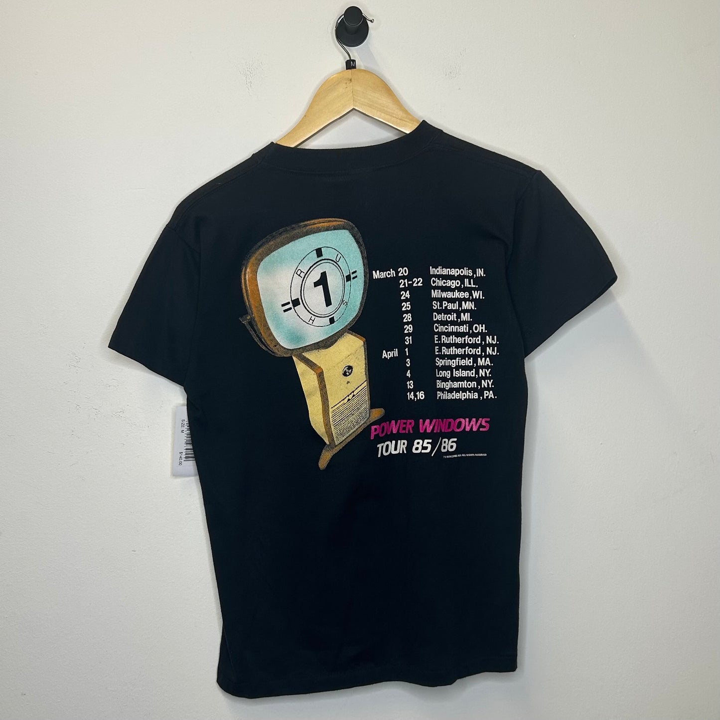 RUSH POWER WINDOWS TEE