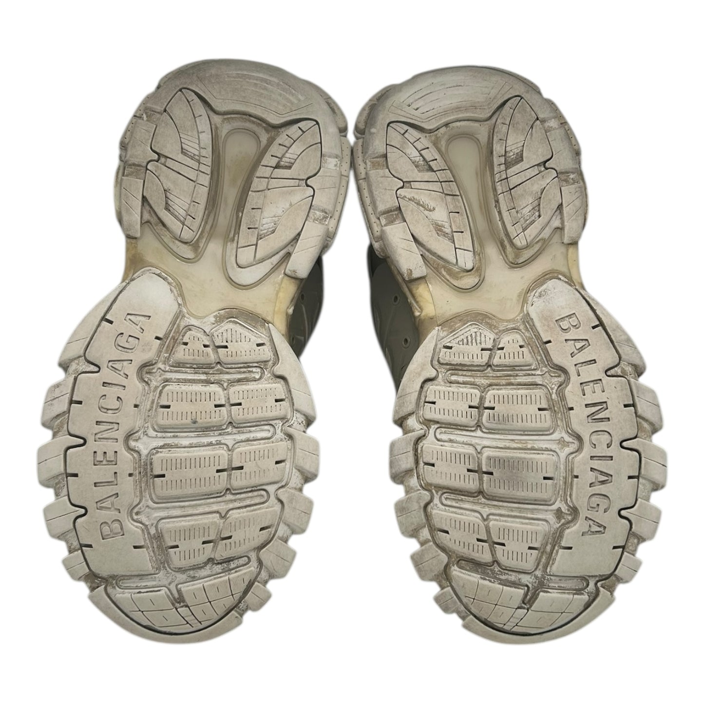 PREOWNED BALENCIAGA TRACK RUNNER FADED BEIGE