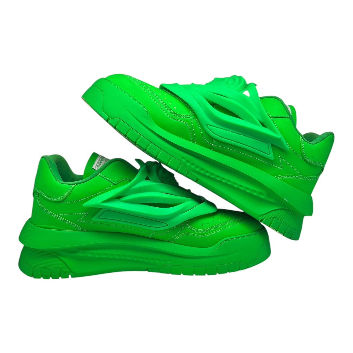 PREOWNED VERSACE ODISSEA LIME GREEN