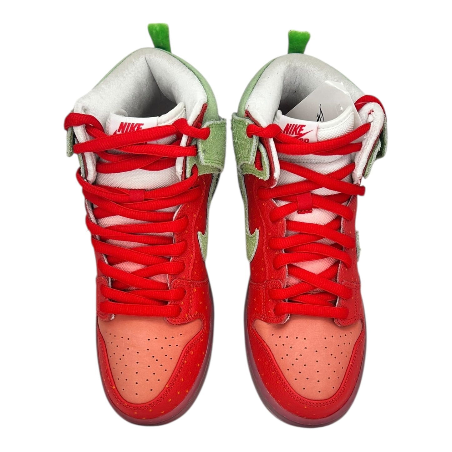 PREOWNED NIKE SB DUNK HIGH STRAWBERRY COUGH