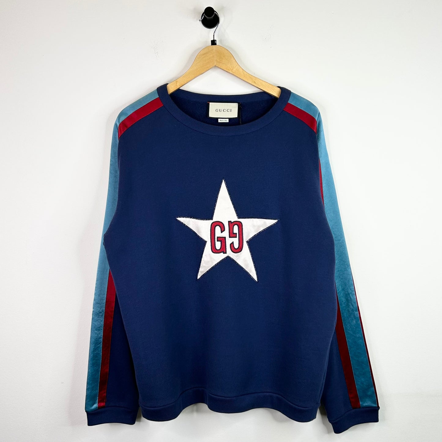 GUCCI GG STAR & STRIPES SWEATSHIRT