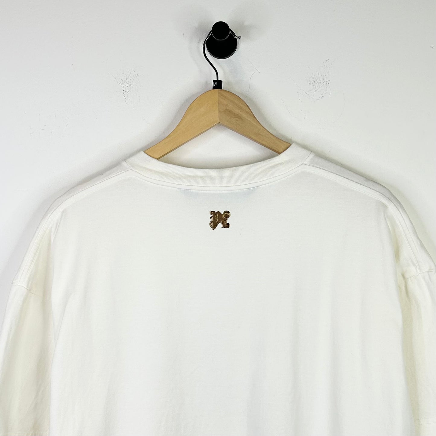 PALM ANGELS BURNING MONOGRAM TEE