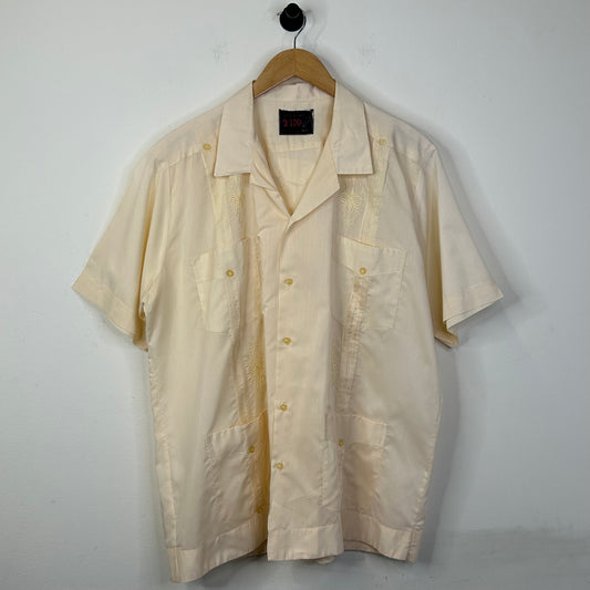 THO 4 POCKET BUTTON UP WHITE TEE