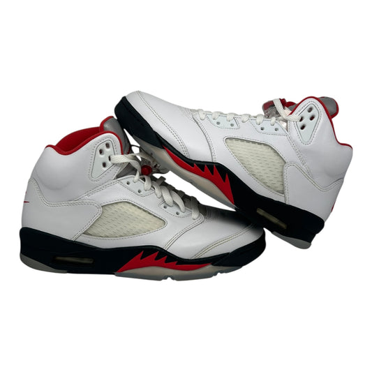 PREOWNED JORDAN 5 FIRE RED