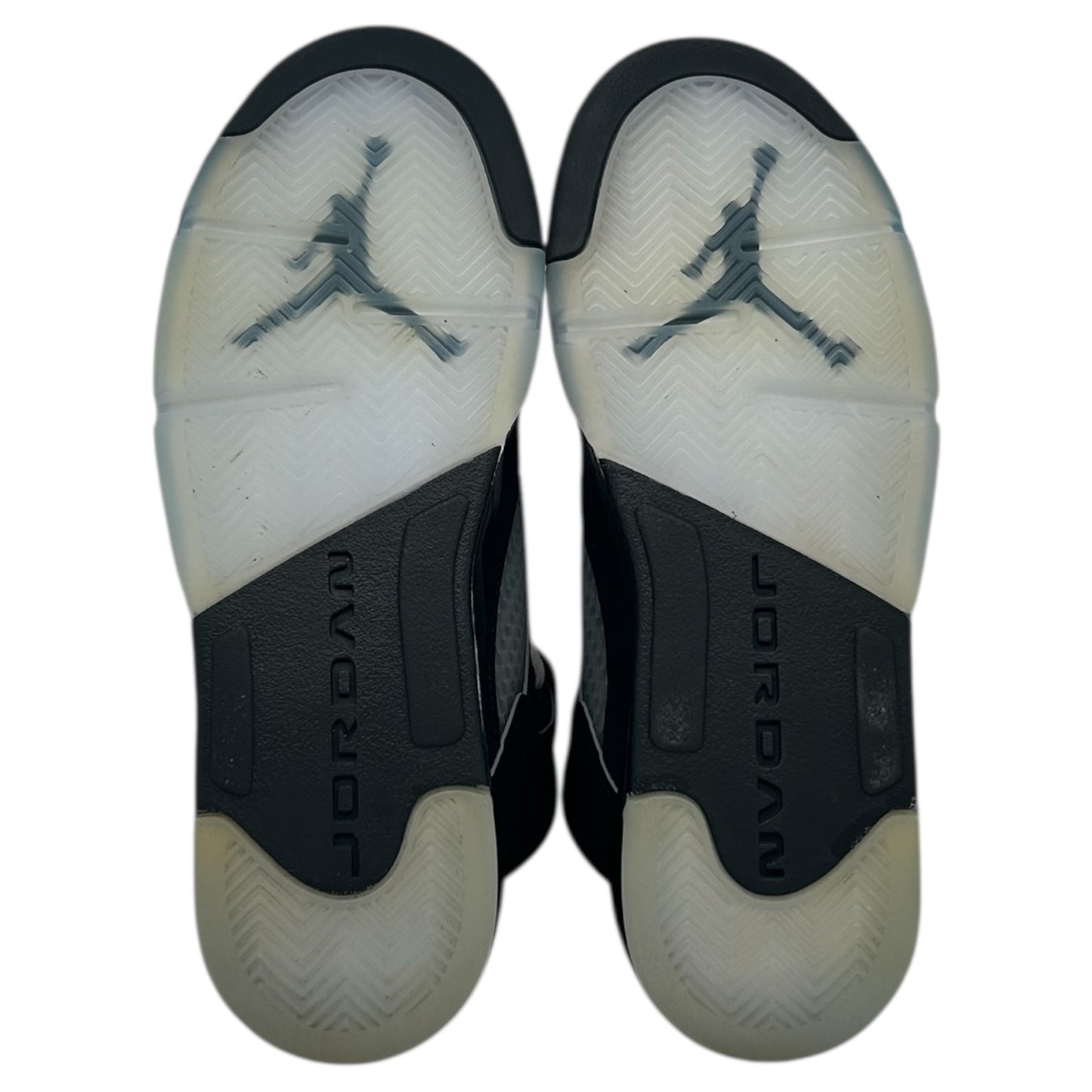 PREOWNED JORDAN 5 BLACK METALLIC REIMAGINED