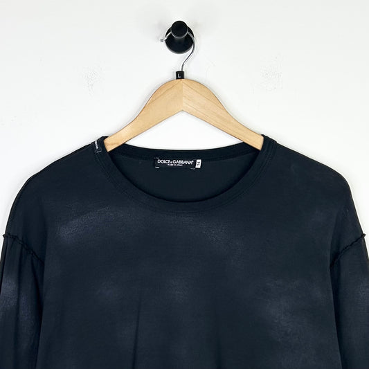DOLCE & GABBANA BLACK LONG SLEEVE
