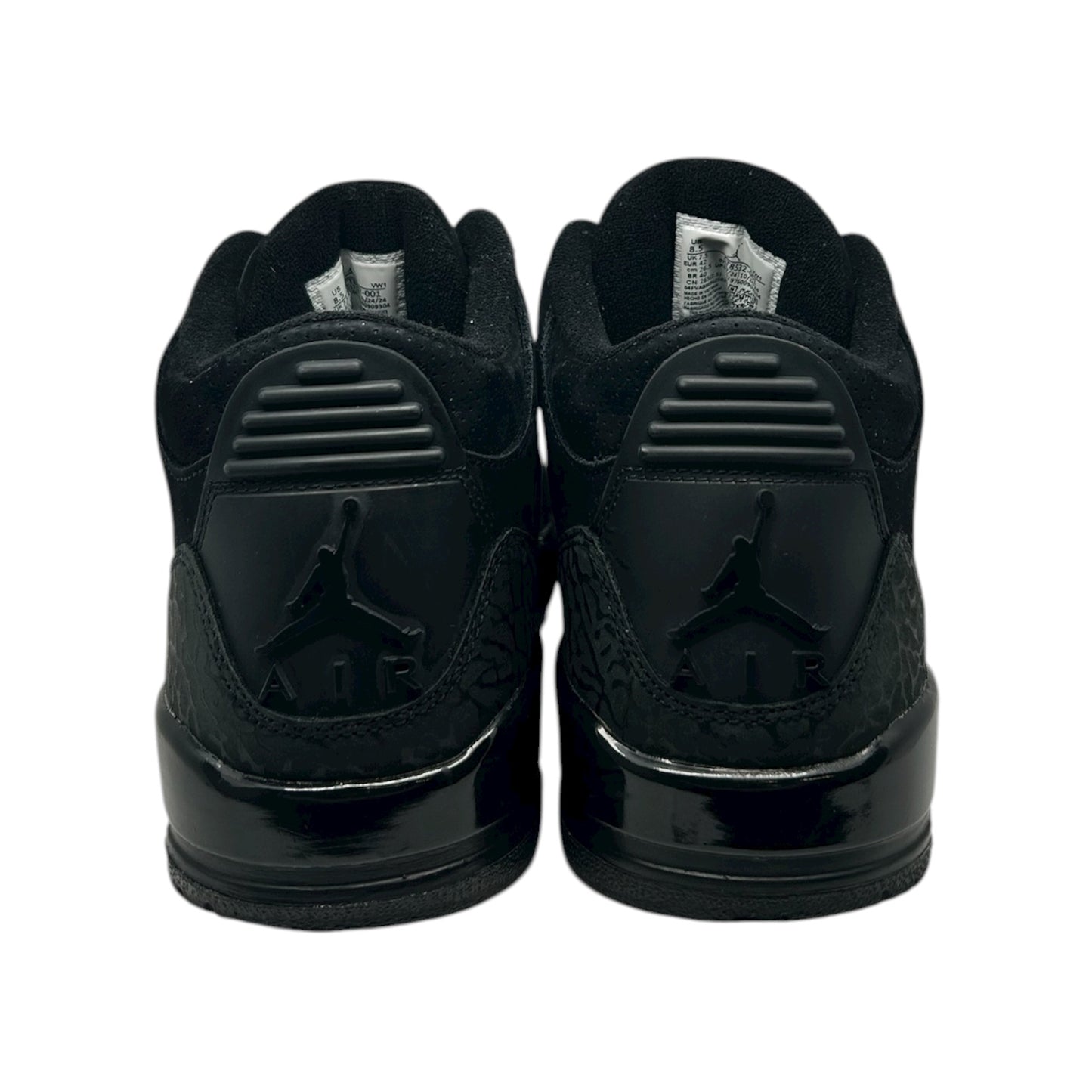 PREOWNED JORDAN 3 BLACK CAT