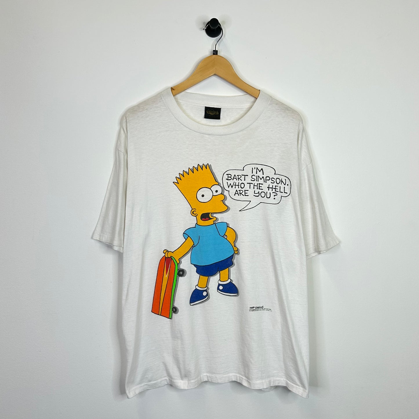 IM BART SIMPSON WHO ARE YOU? TEE