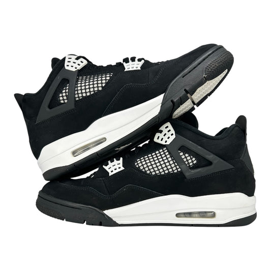 PREOWNED JORDAN 4 WHITE THUNDER