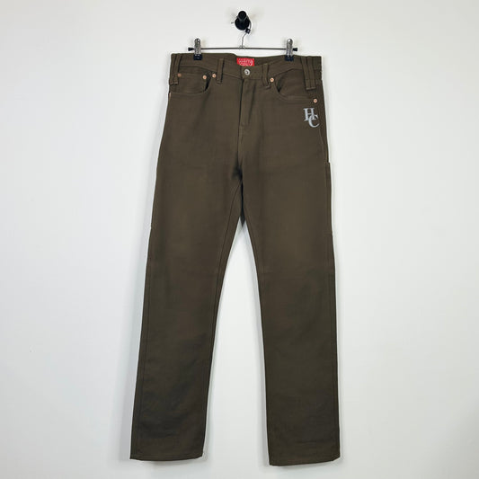 HAVEN CT BROWN CANVAS PANTS