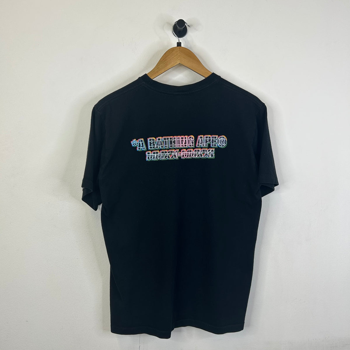 BAPE A BATHING APE TOKYO #1 TEE BLACK