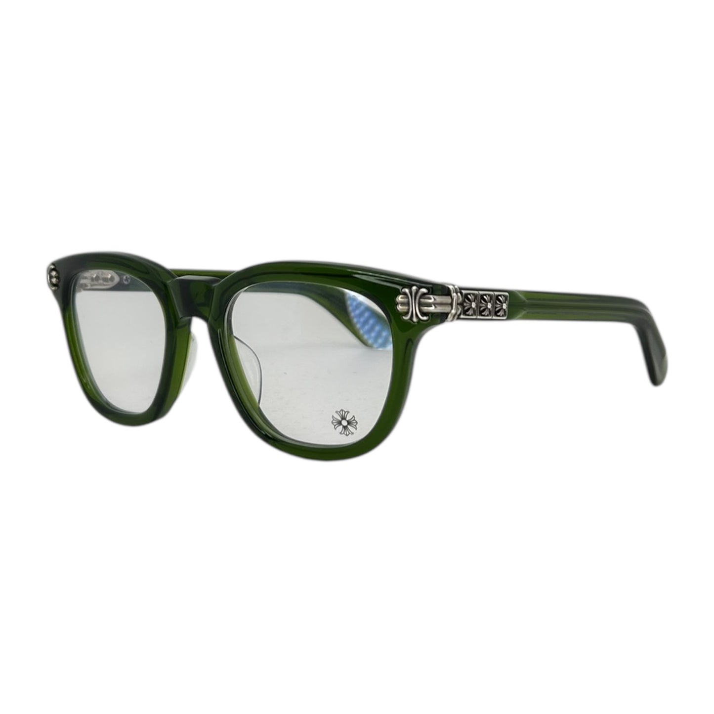 CHROME HEARTS SMOKE SHOW MOSS GREEN GLASSES
