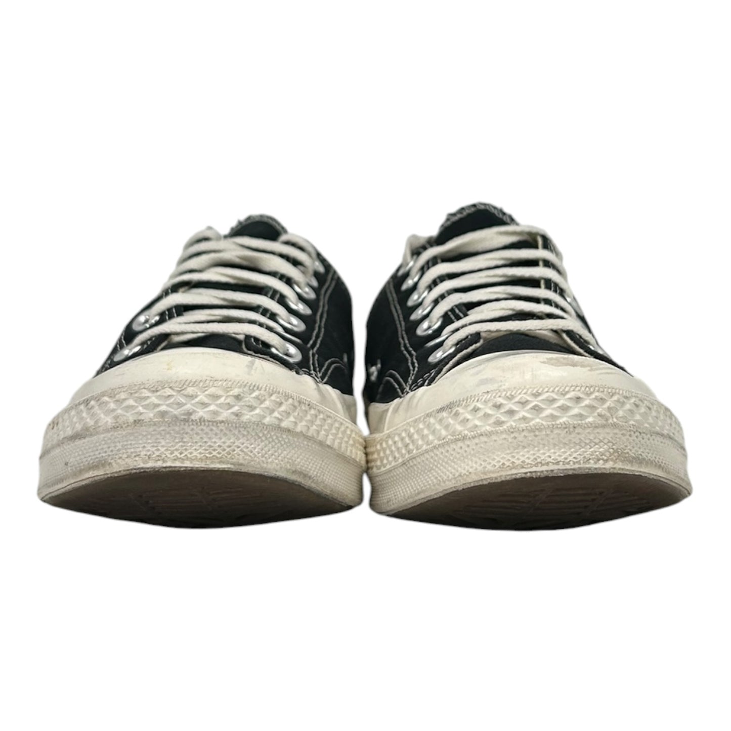 PREOWNED CONVERSE ALL STAR 70 X CDG PLAY BLACK LOWTOP