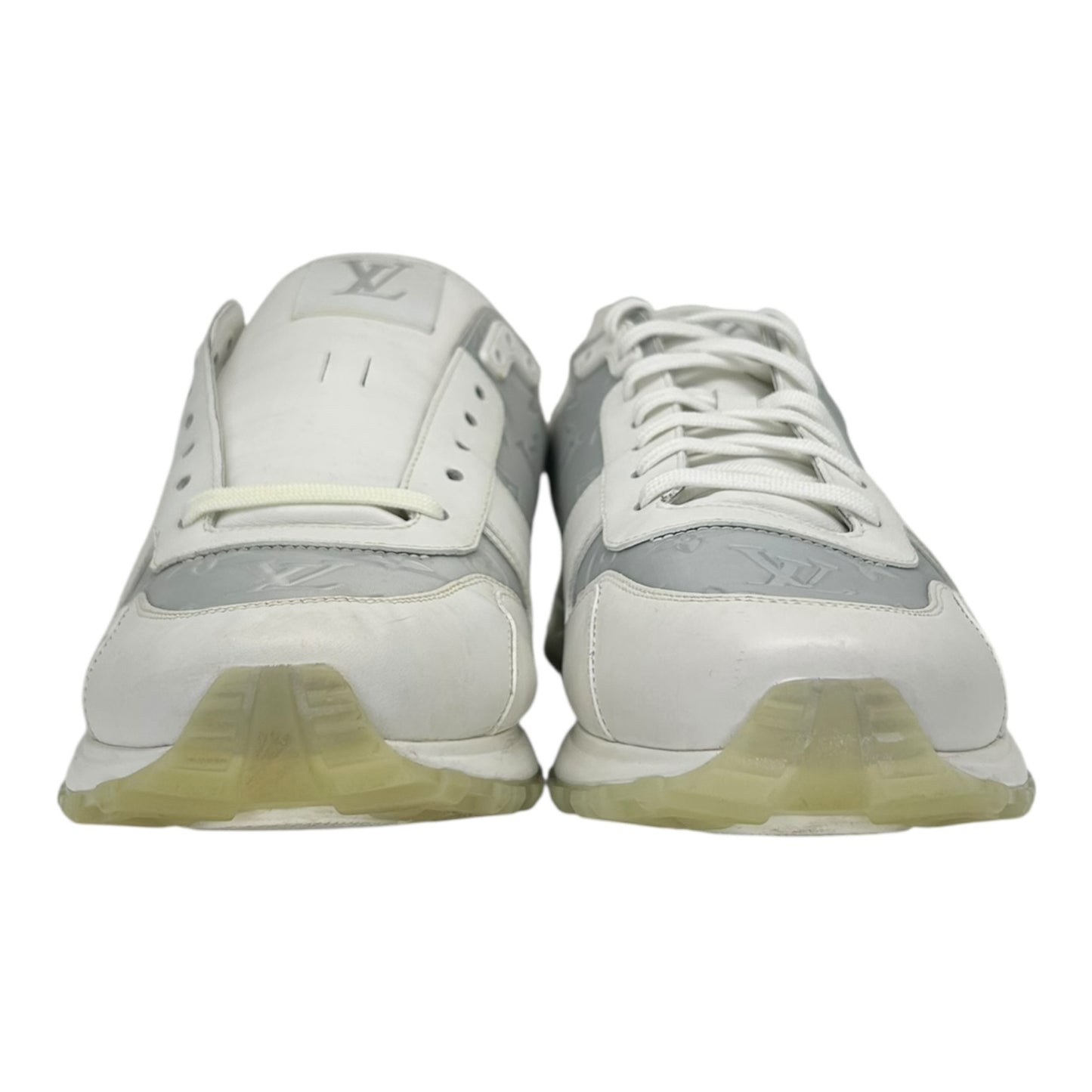 PREOWNED LOUIS VUITTON RUN AWAY SNKR WHITE