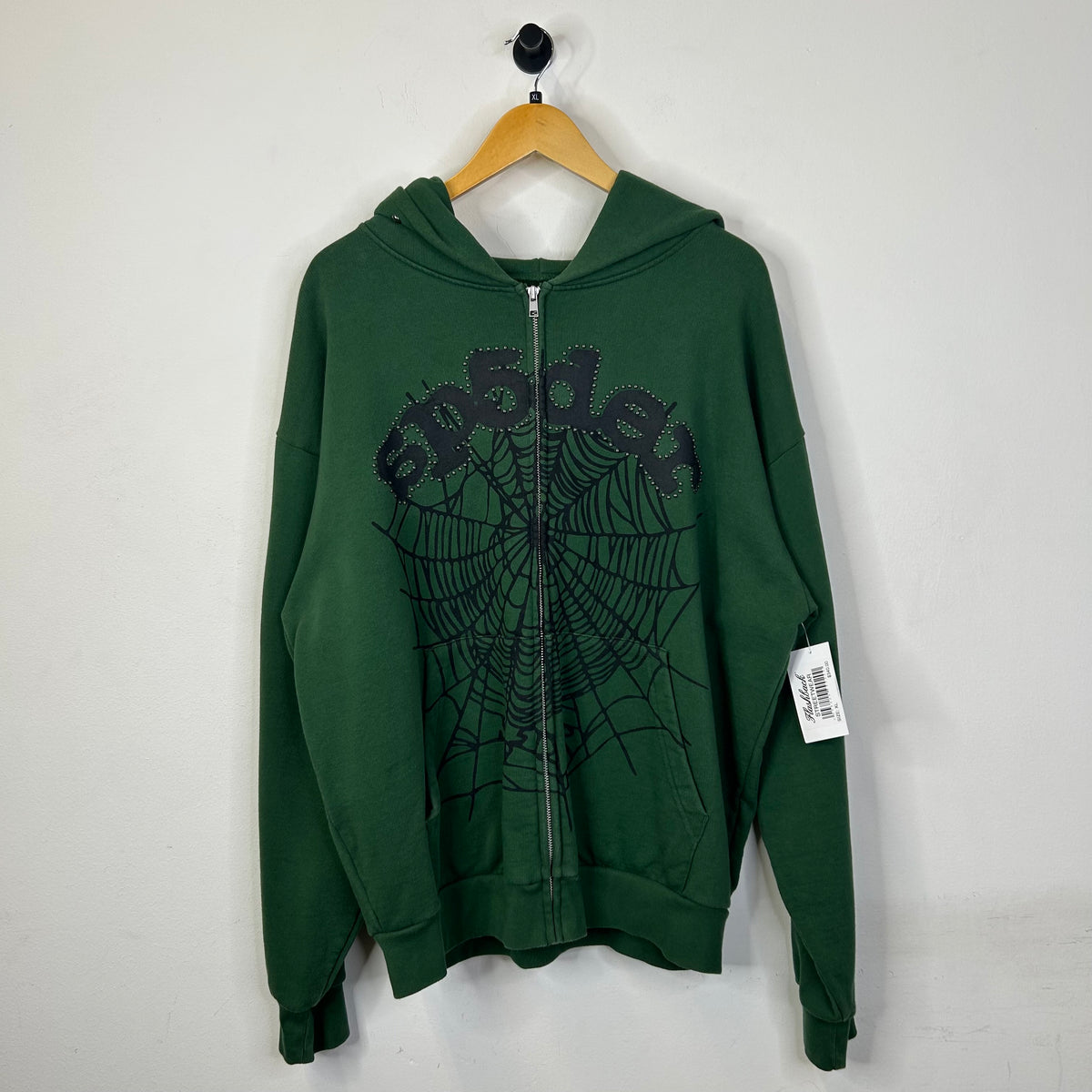 GREEN SPIDER HOODIE