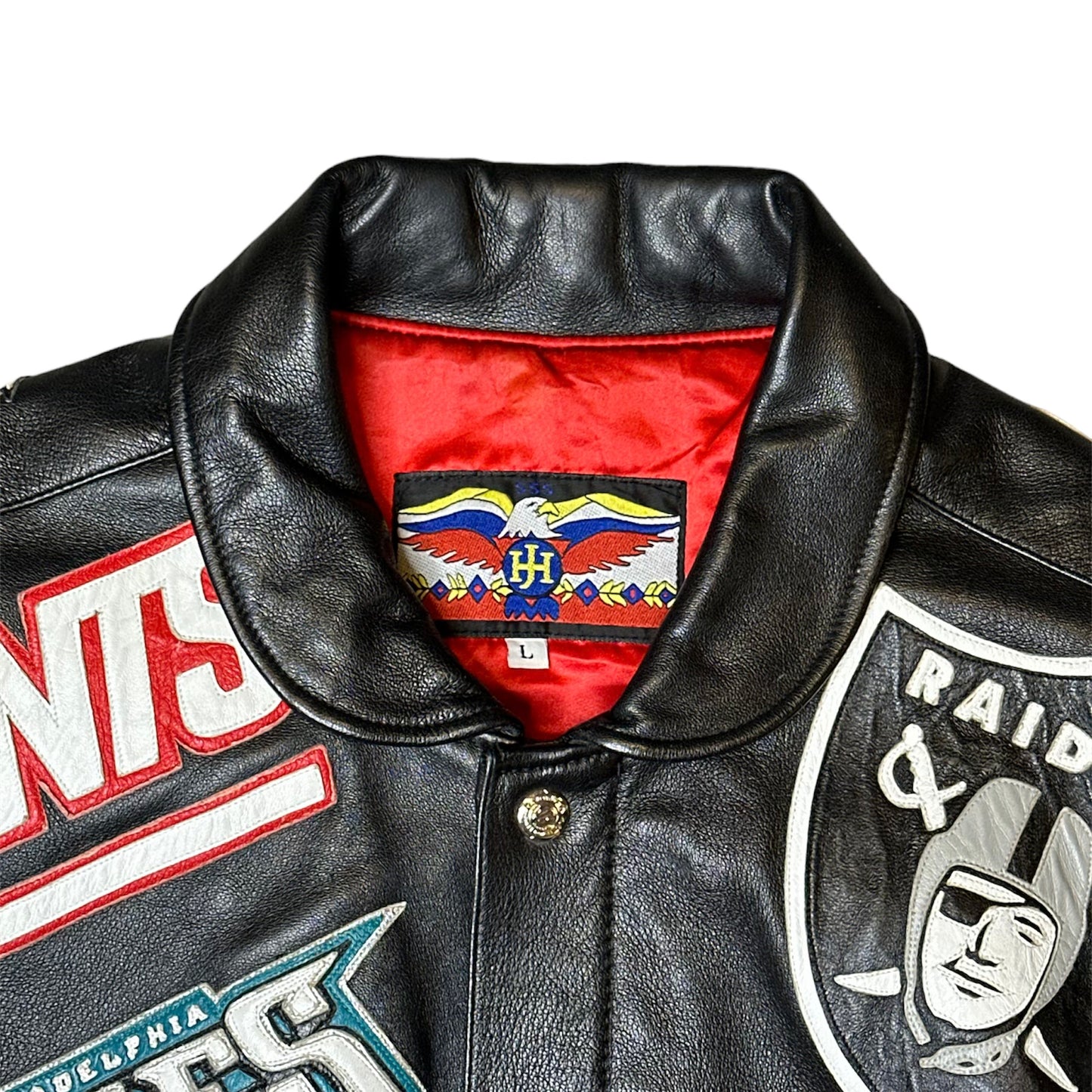Jeff Hamilton Custom NFL Leather Jacket