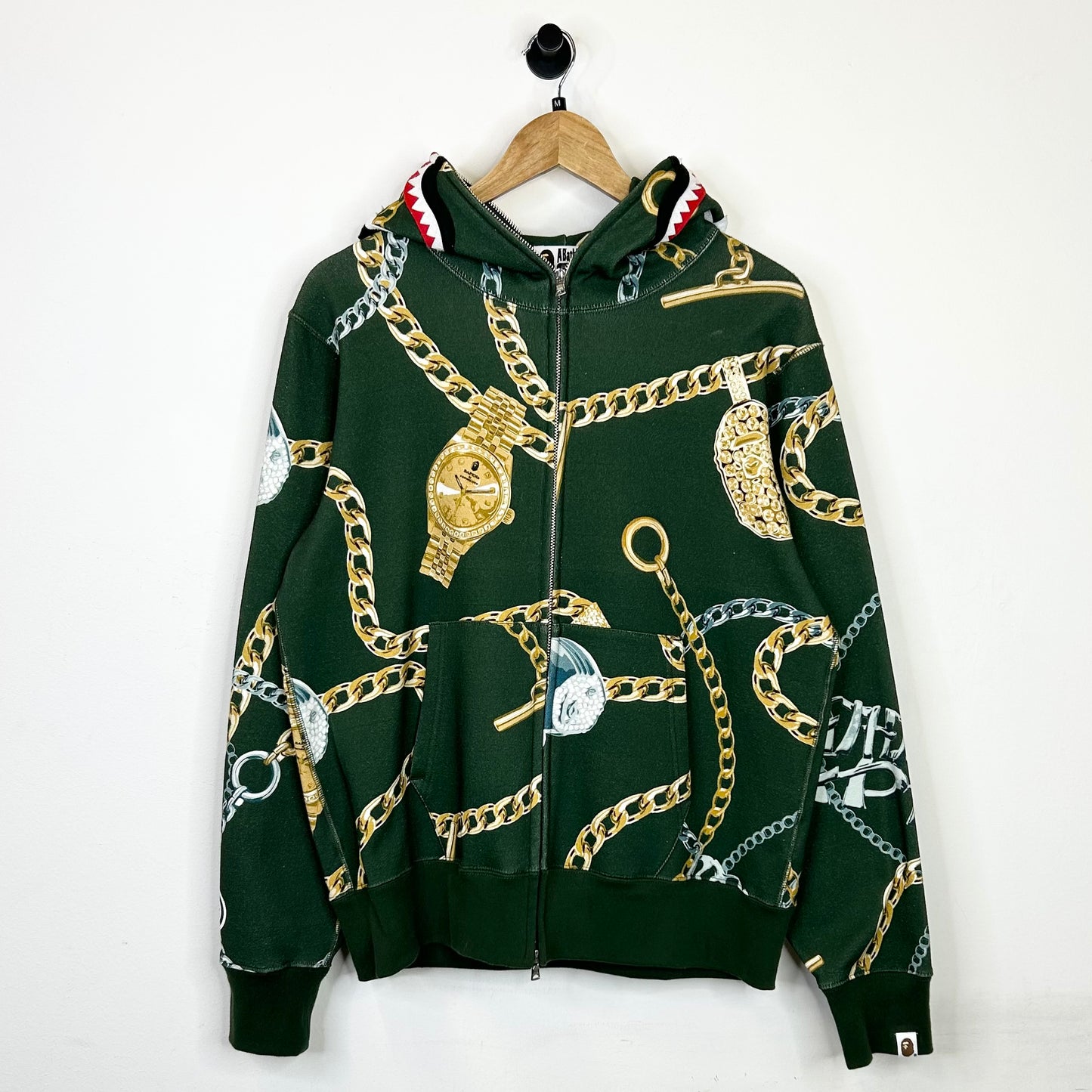 BAPE JEWELS SHARK FULL ZIP HOODIE