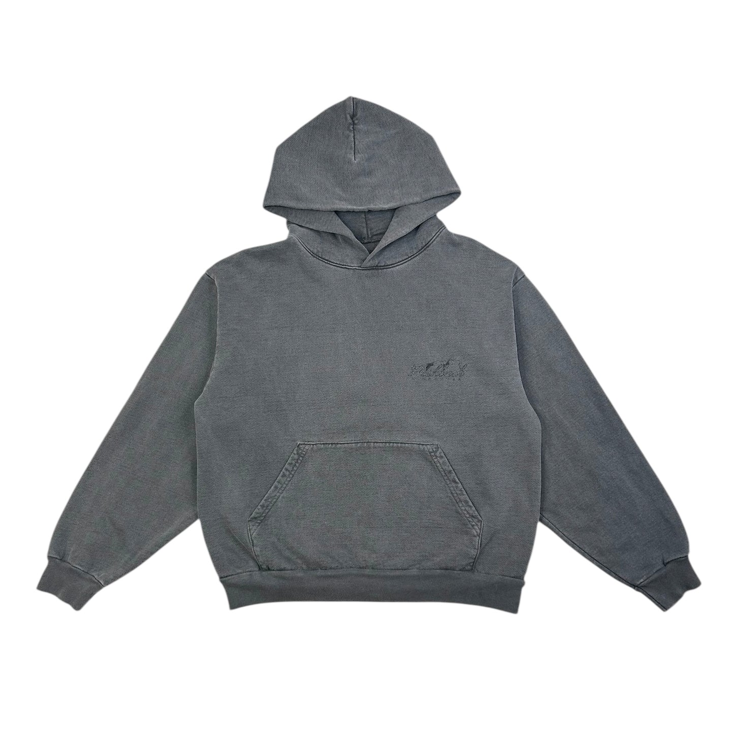 FLASHBACK SKYLINE VINTAGE BLACK PULLOVER HOODIE