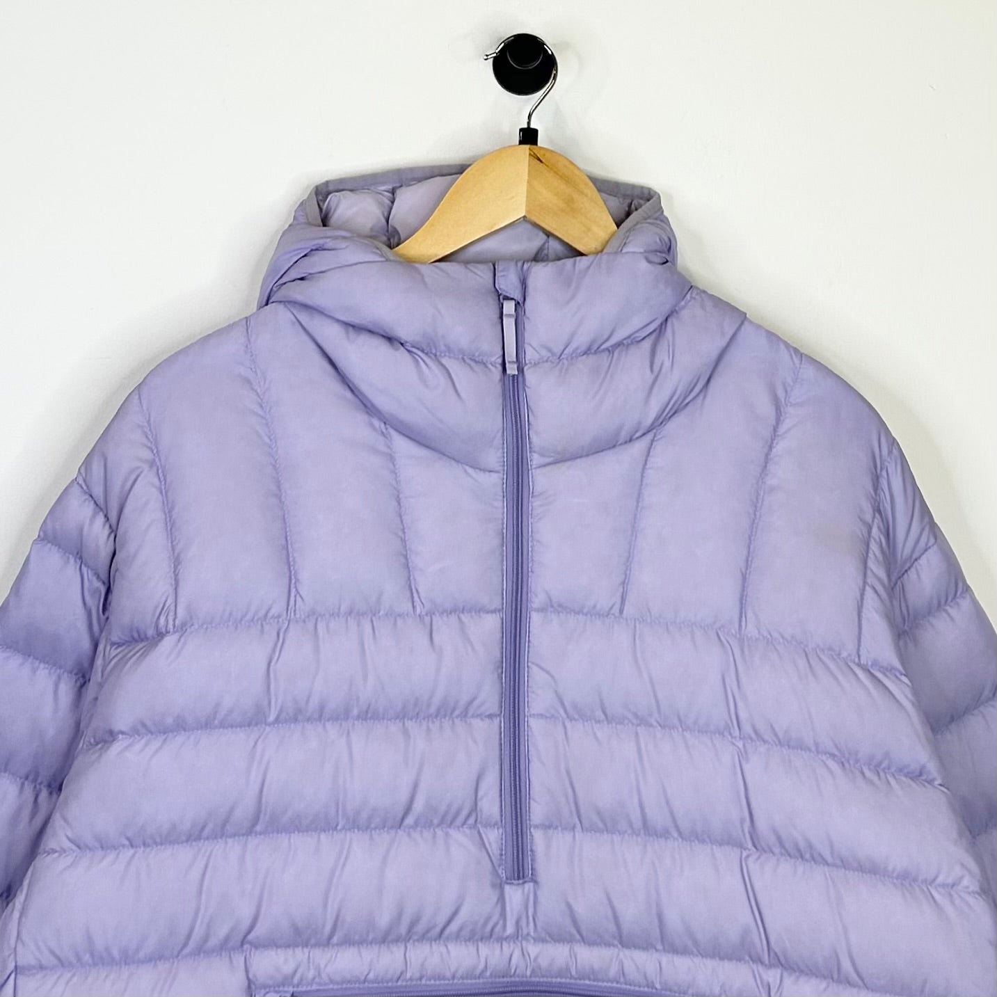 SUPREME PINK BOX LOGO PUFFER COAT
