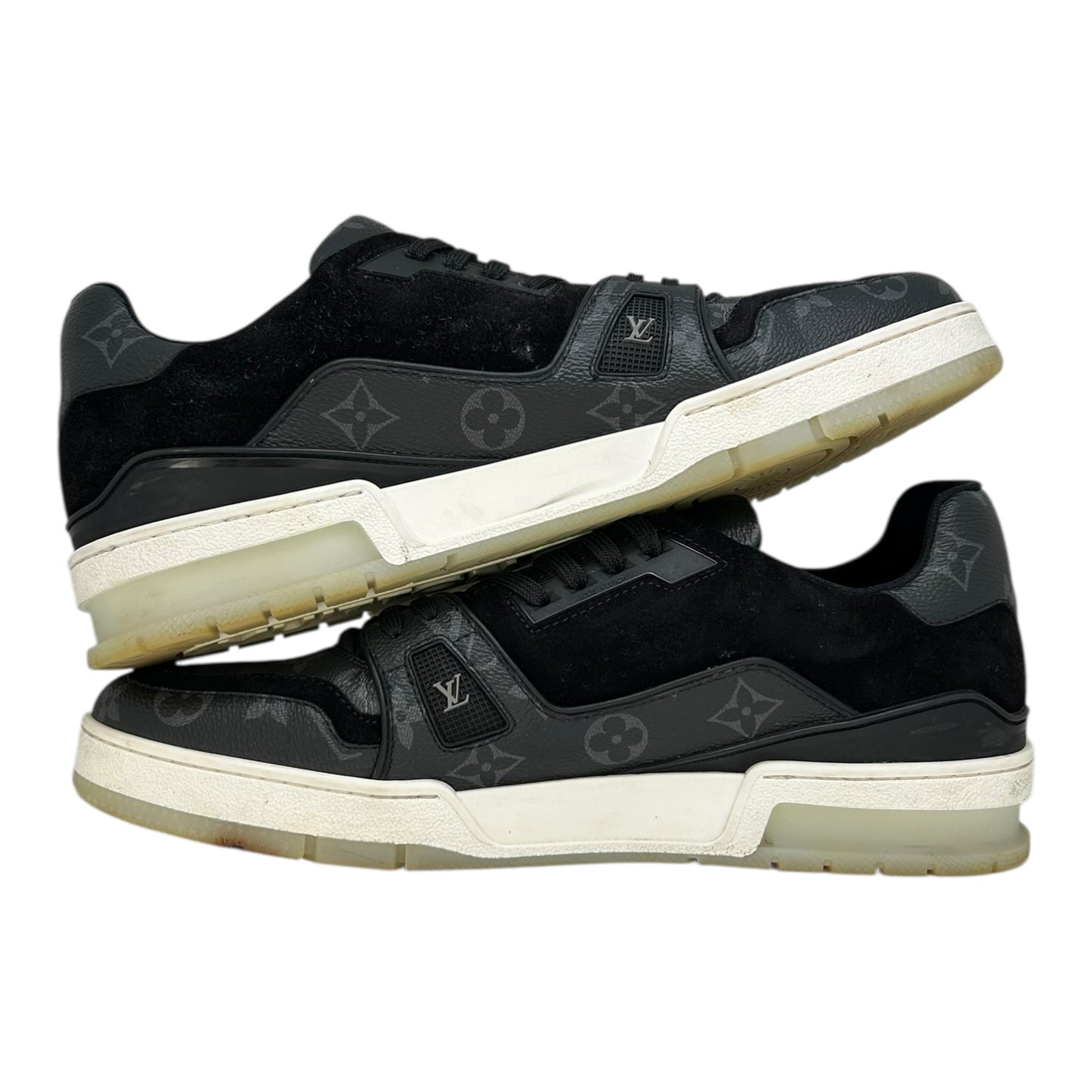 PREOWNED LOUIS VUITTON BLACK MONOGRAM TRAINER