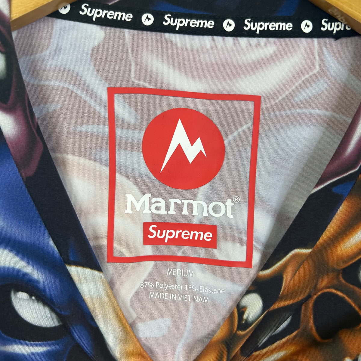 SUPREME x MARMOT BASE LAYER LONGSLEEVE SKULL