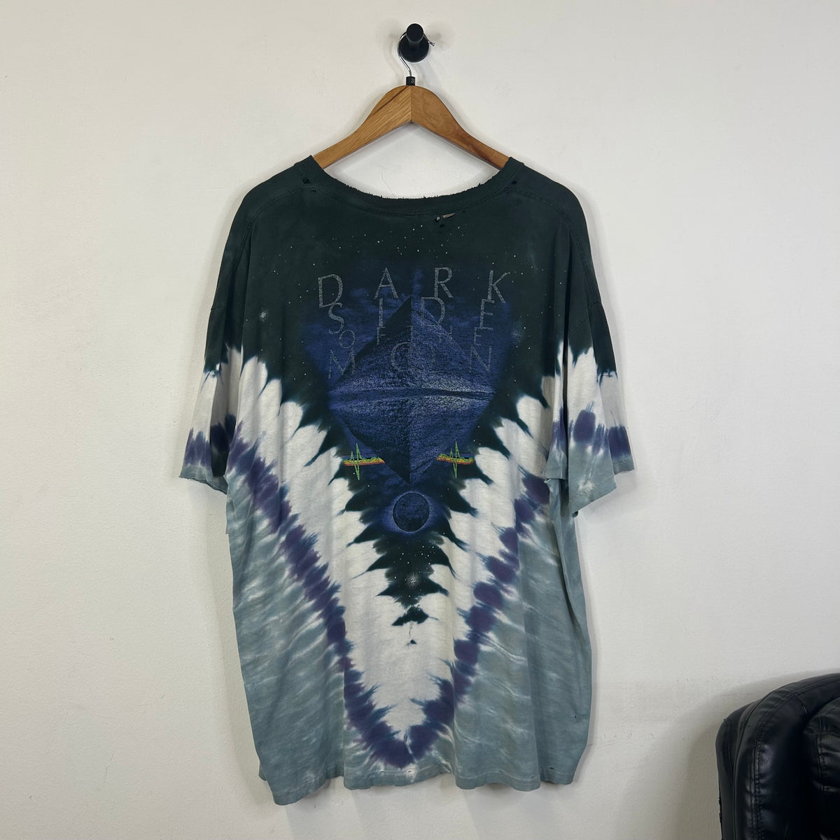PINK FLOYD DARK SIDE OF THE MOON LIQUID BLUE AOP TEE