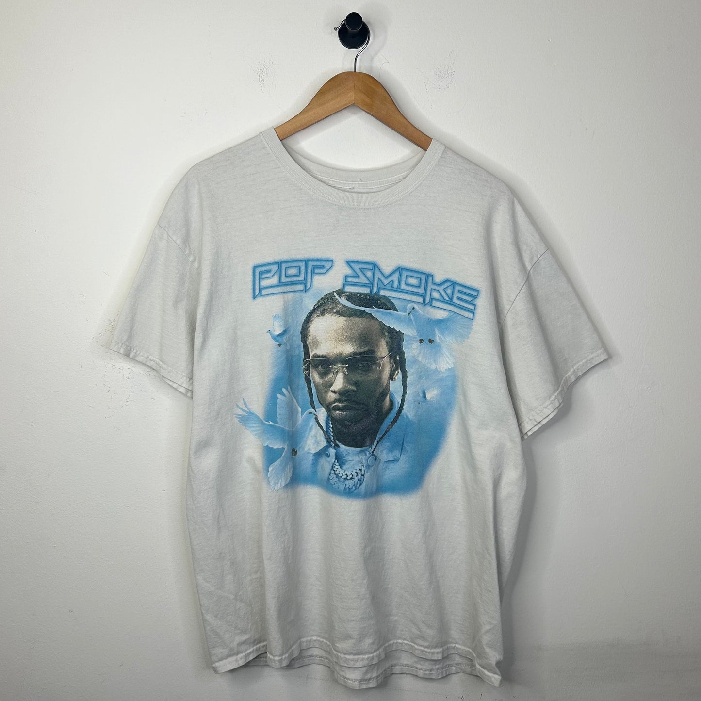 POP SMOKE BLUE DOVE TEE