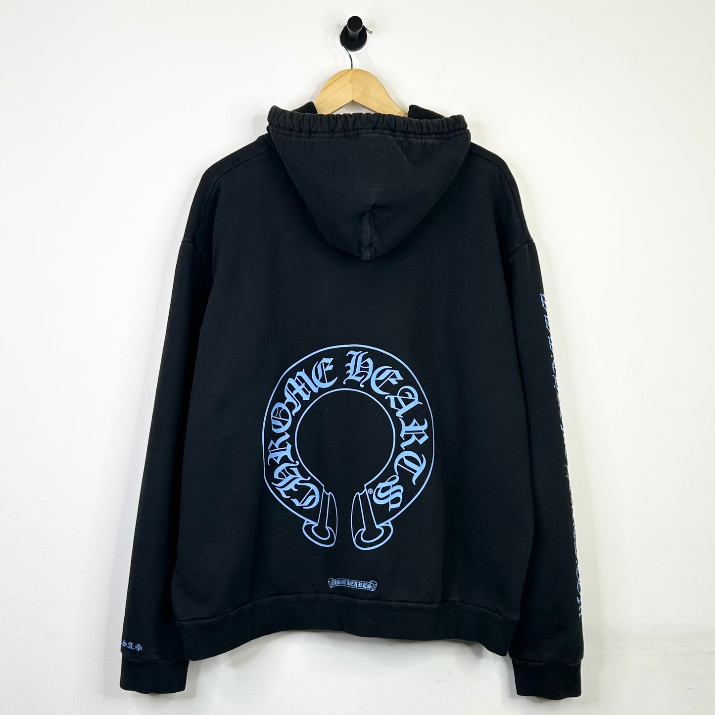 CHROME HEARTS BABY BLUE WEBSITE HOODIE
