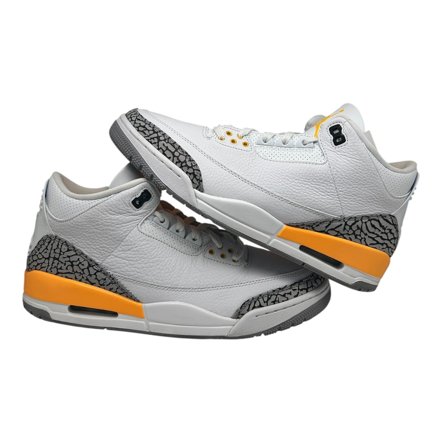 PREOWNED JORDAN 3 LAZER ORANGE WMNS