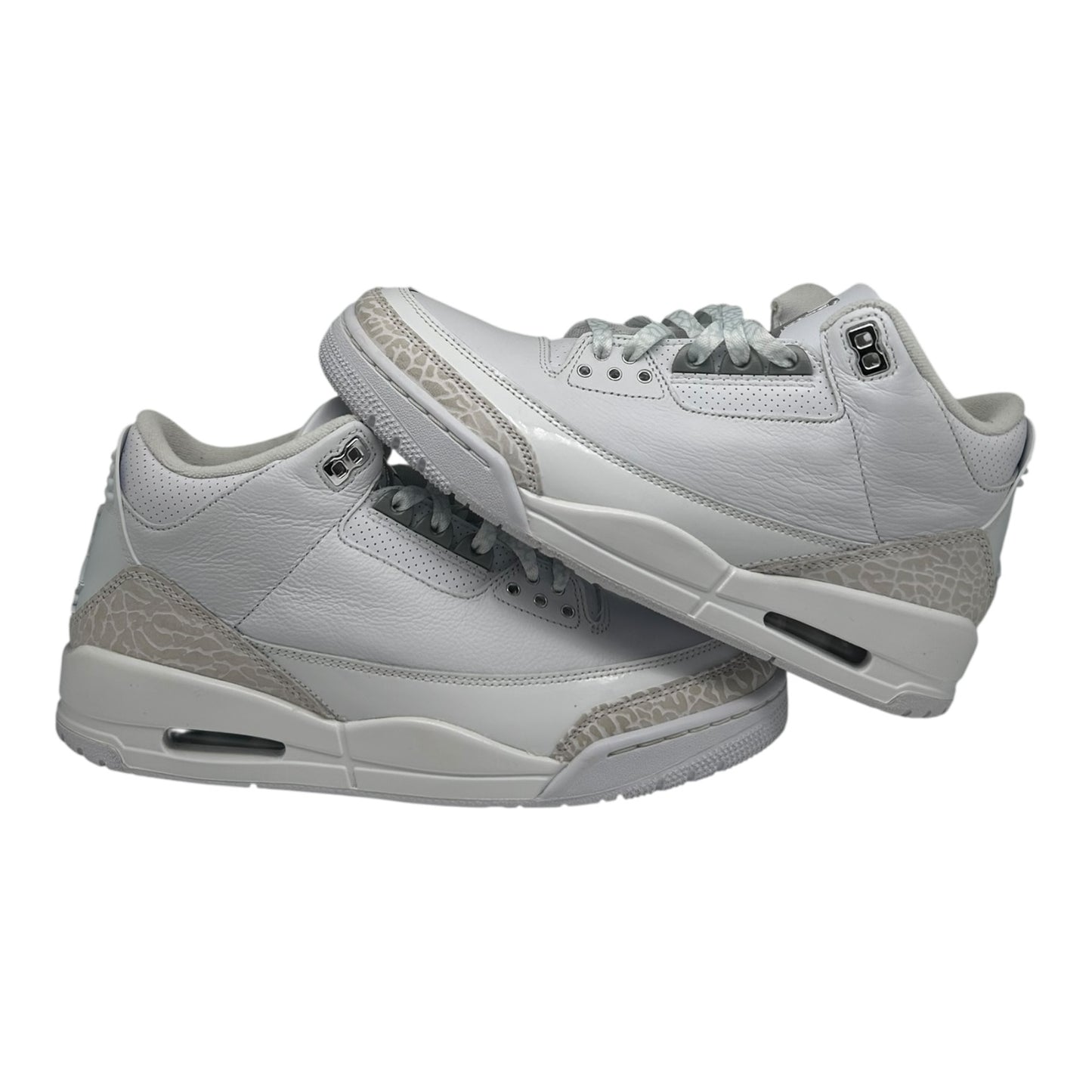 PREOWNED JORDAN 3 RETRO PURE MONEY