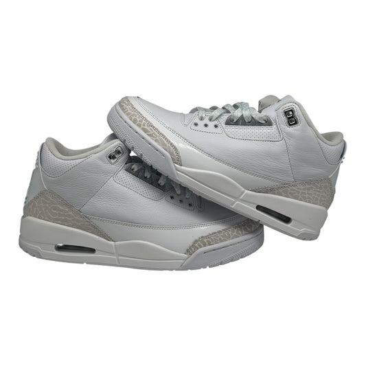 PREOWNED JORDAN 3 RETRO PURE MONEY