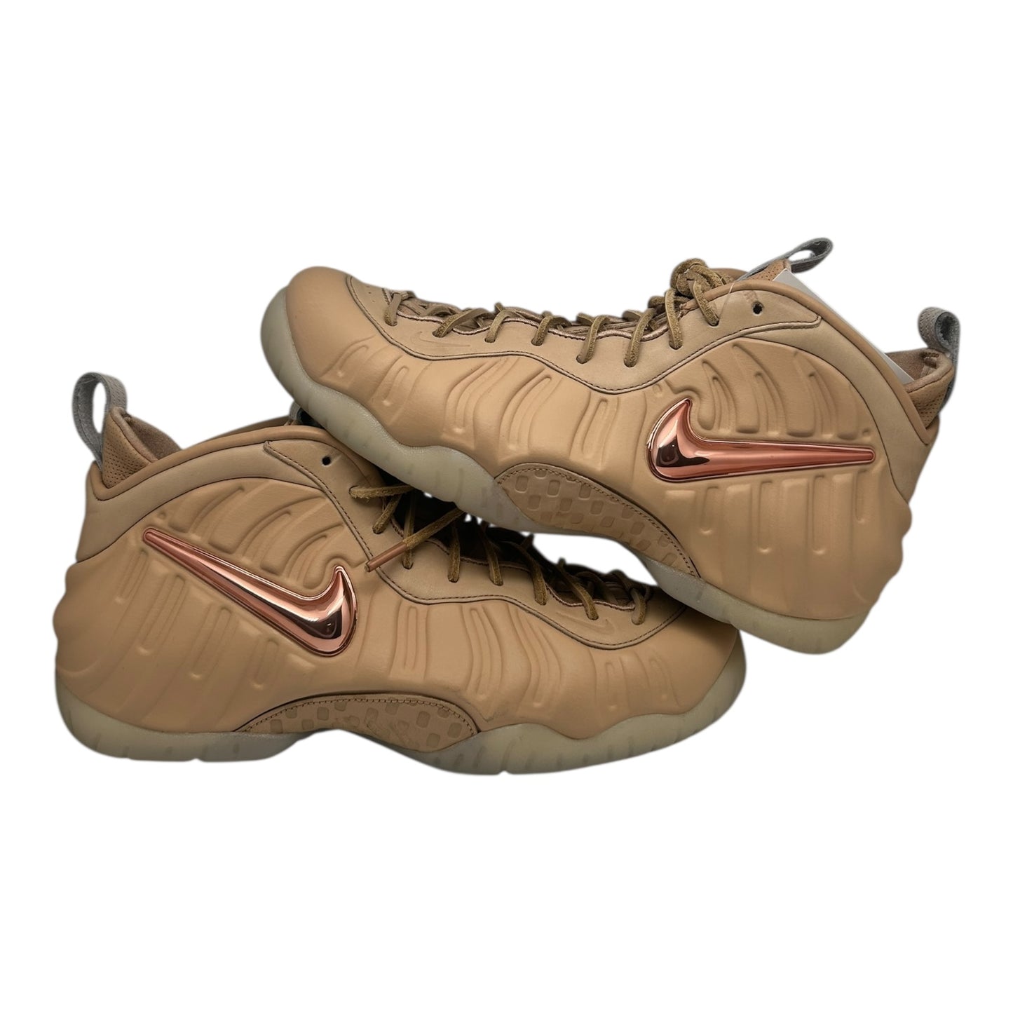 PREOWNED NIKE FOAMPOSITE VANCHETTA TAN SIZE 9.5
