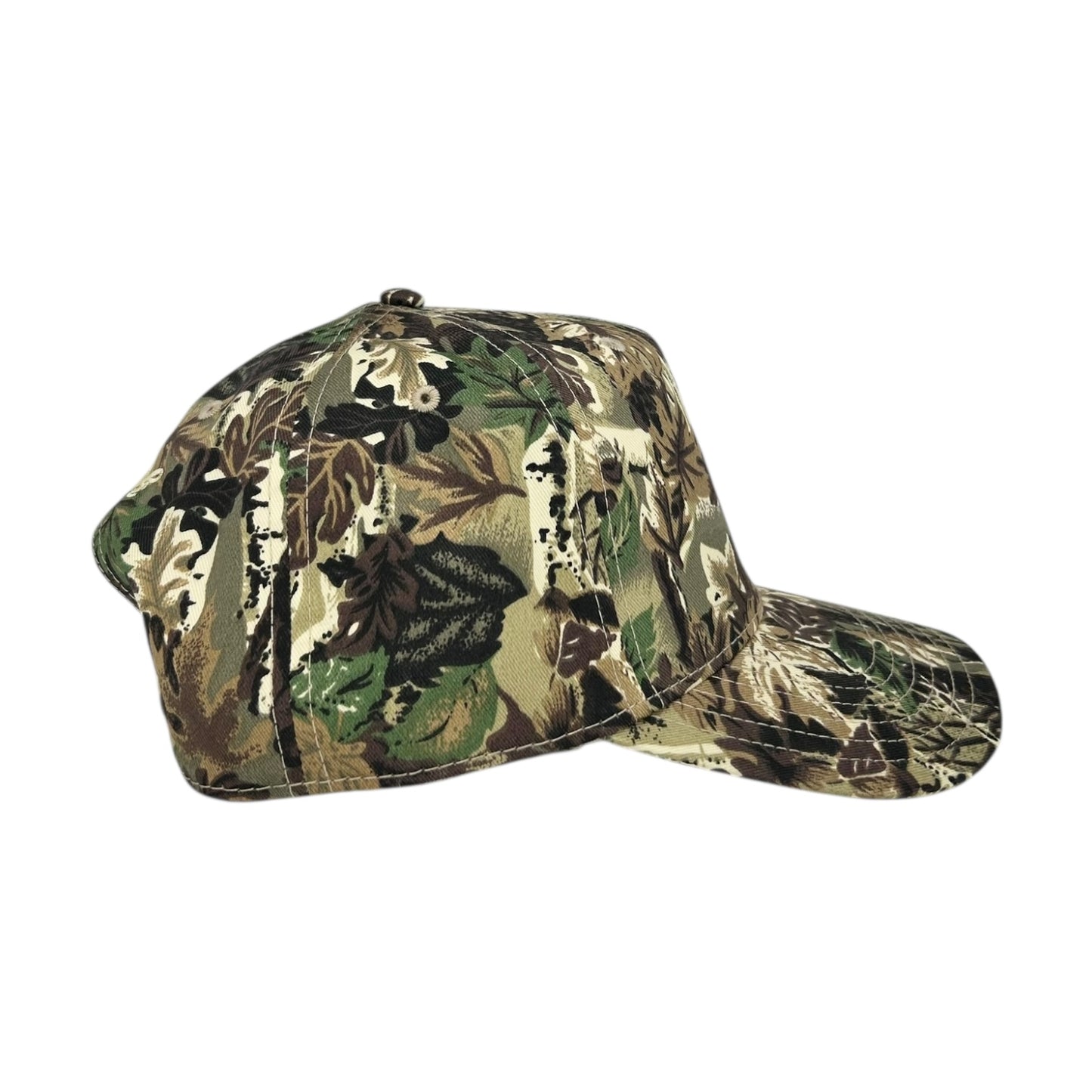 FLASHBACK CAMO CREAM BUTTERFLY EFFECT LOGO SNAPBACK HAT