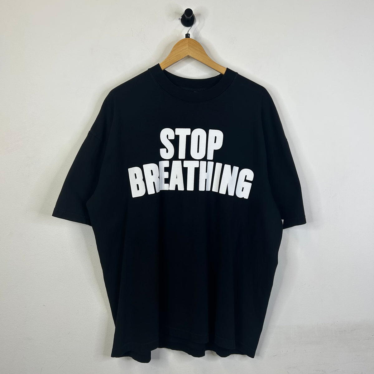 CARTI STOP BREATHING TEE BLACK