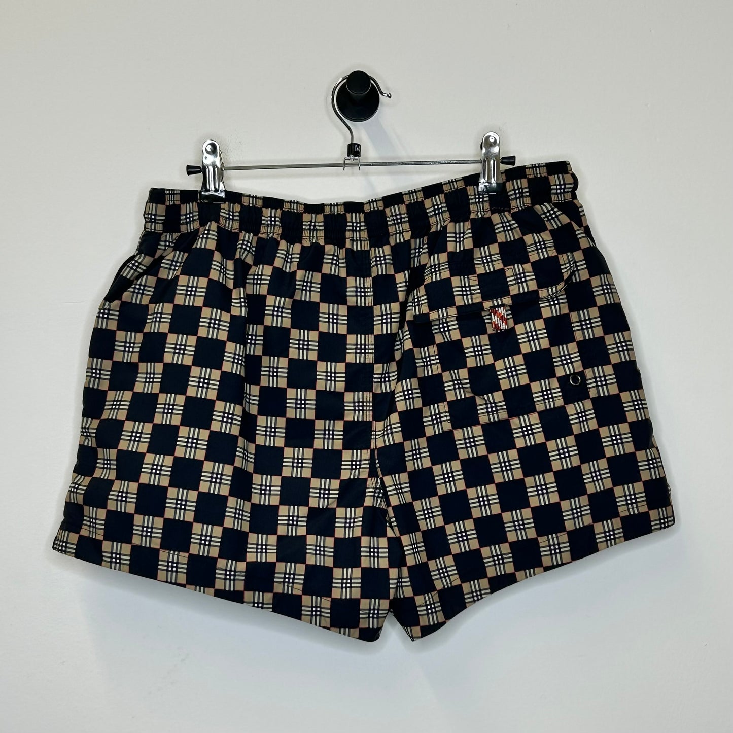 BURBERRY CHECKERBOARD SWIM SHORTS